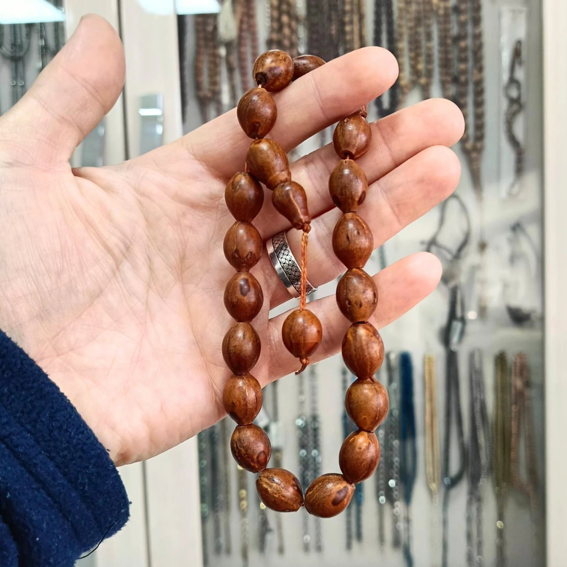 Andız Ağacı Efe Tesbih 12 x 16 mm