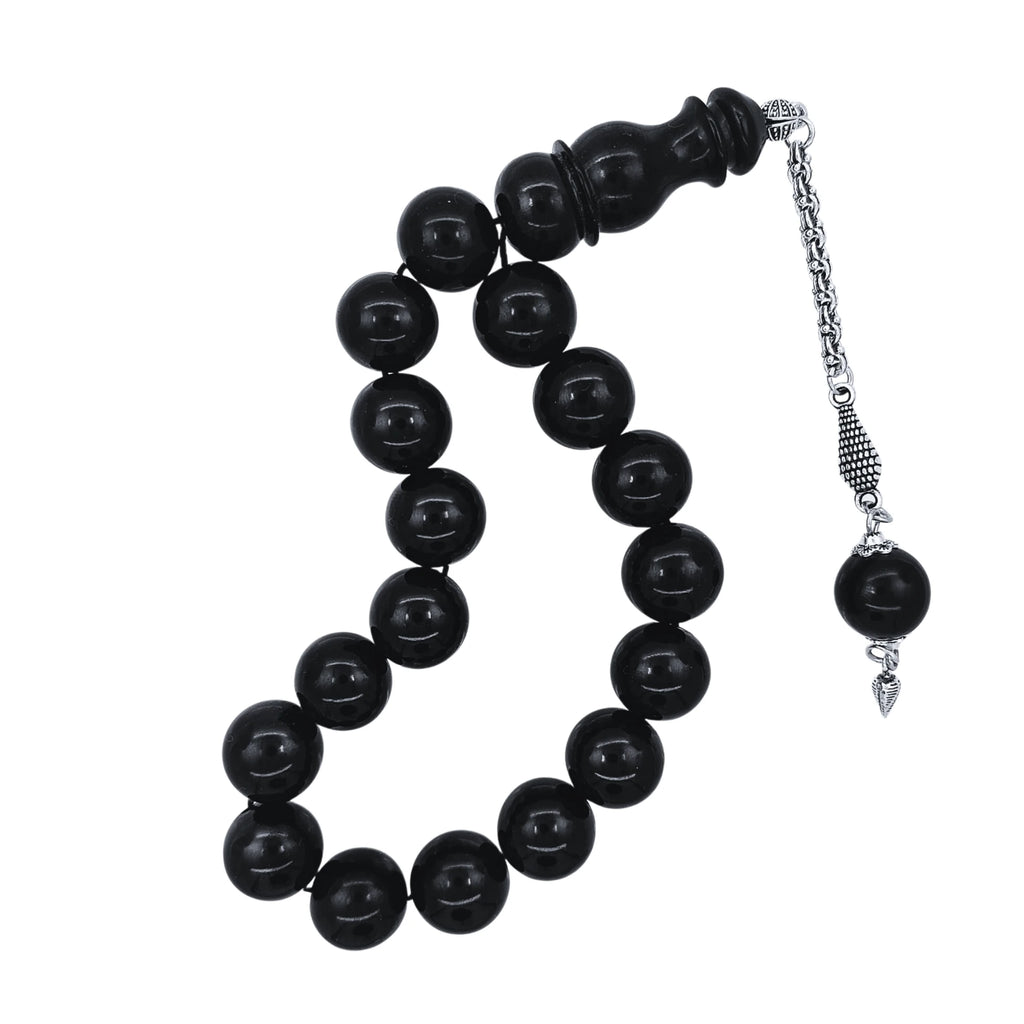Küre Kesim Gürcistan Oltu Taşı EFE Tesbih 15 mm