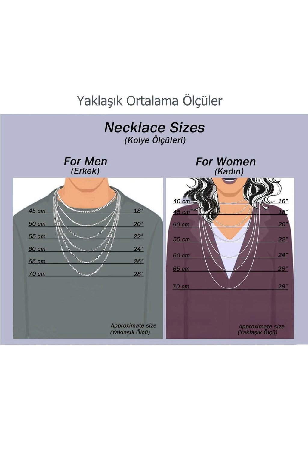 925 Ayar Gümüş Zincir Tilki Kuyuruğu 40 - 75 cm