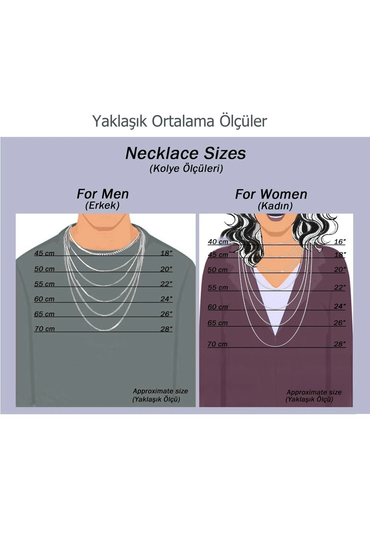 925 Ayar Gümüş Zincir Tilki Kuyuruğu 40 - 75 cm