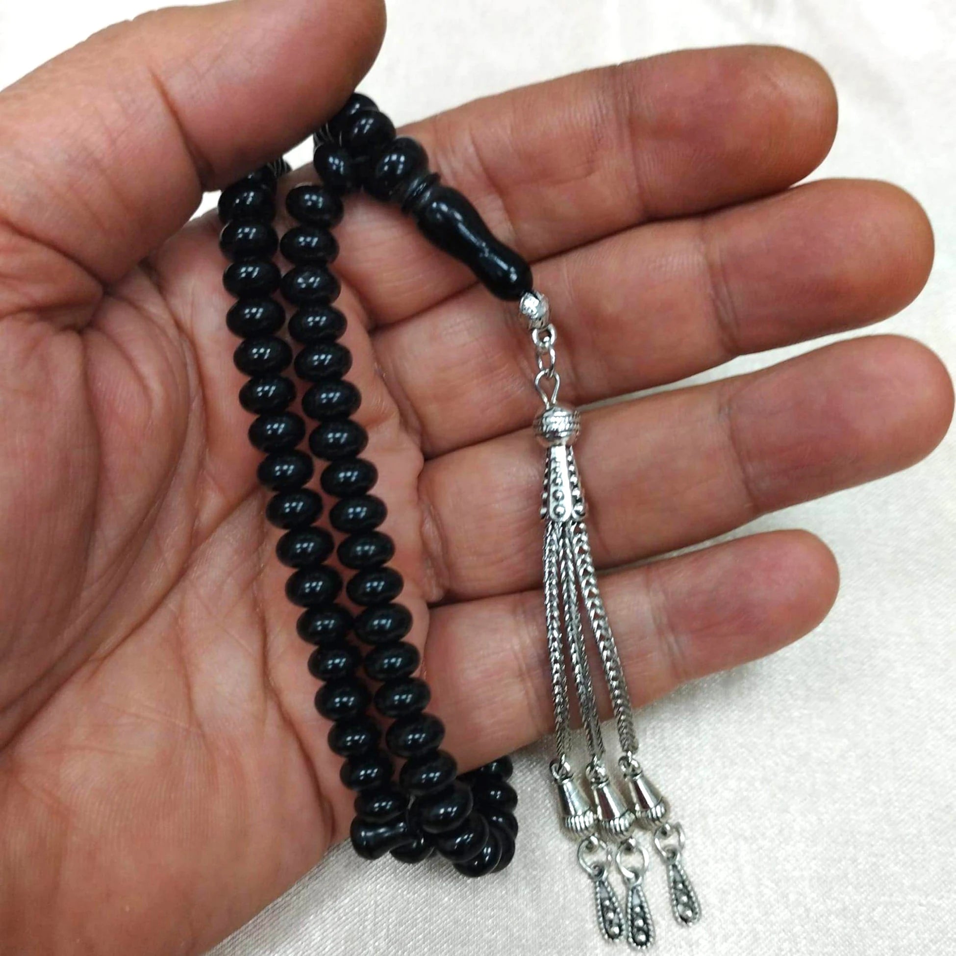 Namaz Dua Zikir için Oltu Tesbih 99luk