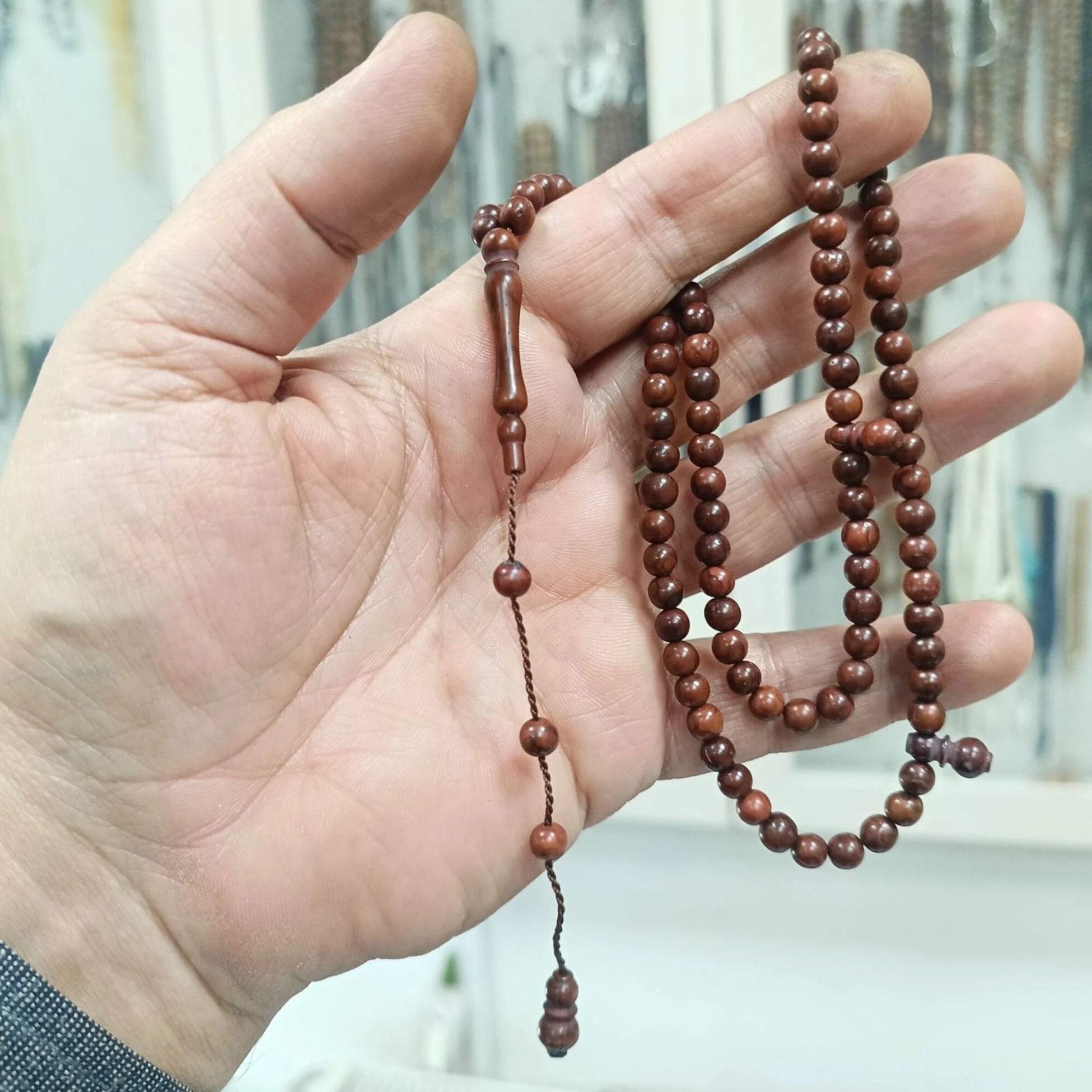 99 Luk Mini Kuka Namaz Dua Zikir Tesbihi 6 mm