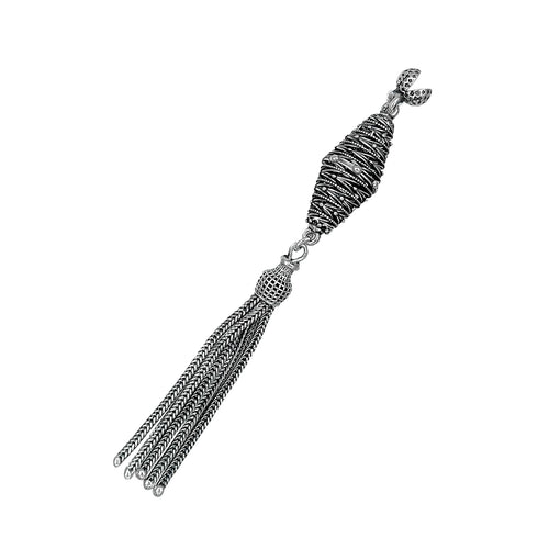 925 Ayar Gümüş Vizyon Püskül 9 cm