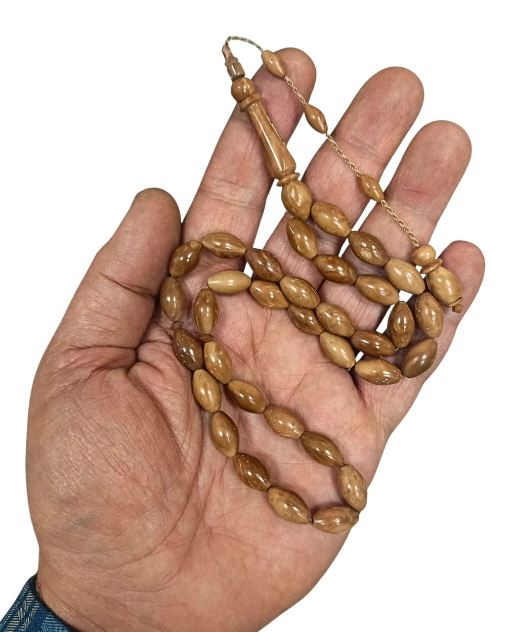 Sistem Püsküllü Arpa Kesim Kuka Tesbih 8 x 14 mm