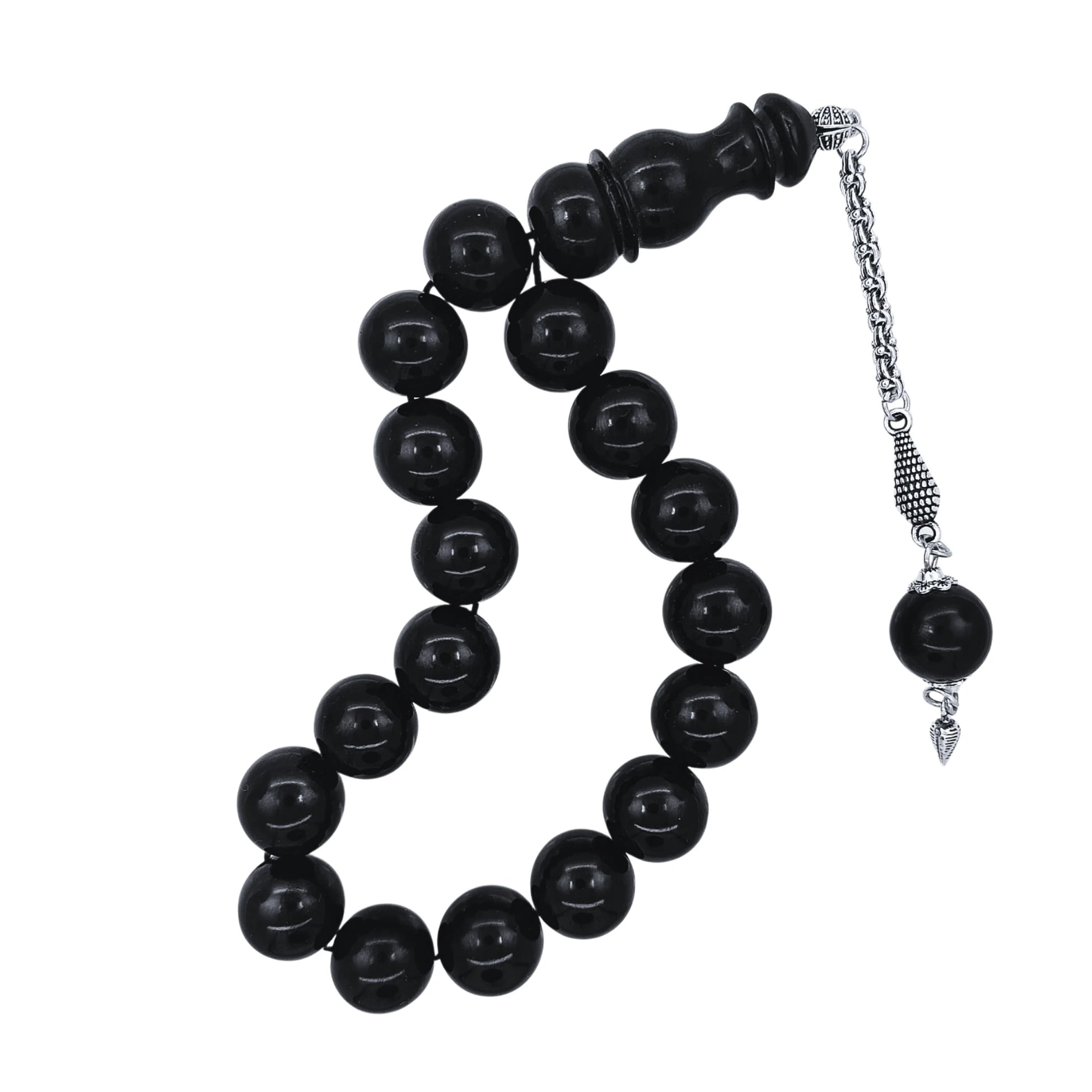 Küre Kesim Gürcistan Oltu Taşı EFE Tesbih 15 mm