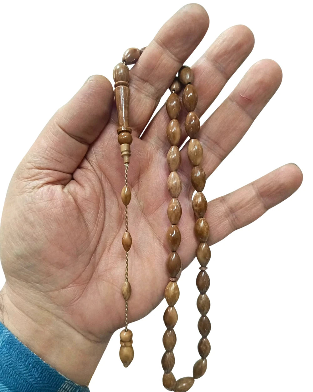 Sistem Püsküllü Arpa Kesim Kuka Tesbih 8 x 14 mm