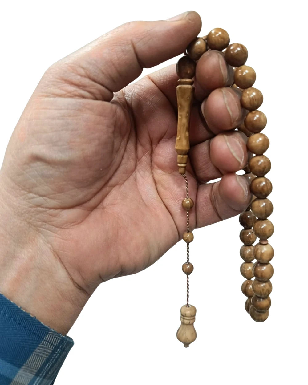 Sistem Püsküllü Küre Kesim Kuka Tesbih 10 mm